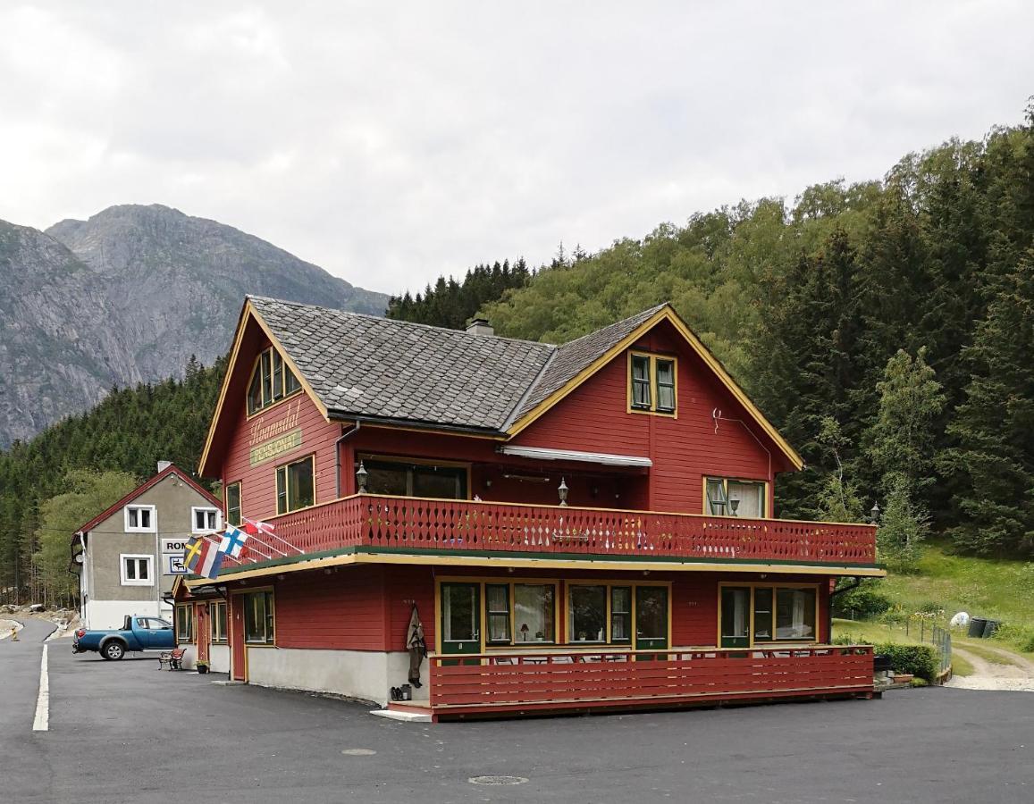 Kvamsdal Pensjonat 3 Ейдфйорд Екстер'єр фото